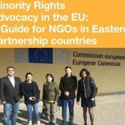 Cover of the Minority Rights Advocacy in the EU